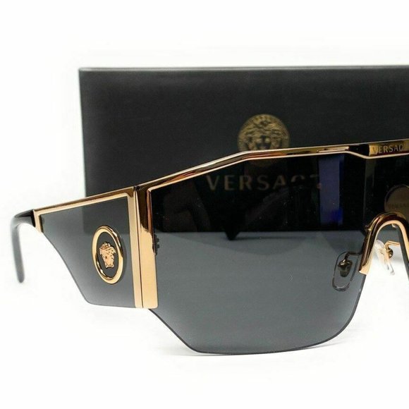Versace Gold Men's 41mm Fashion Sunglasses - Picture 3 of 3
